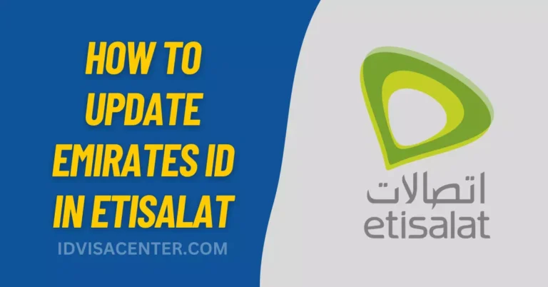 How to Update Emirates ID in Etisalat
